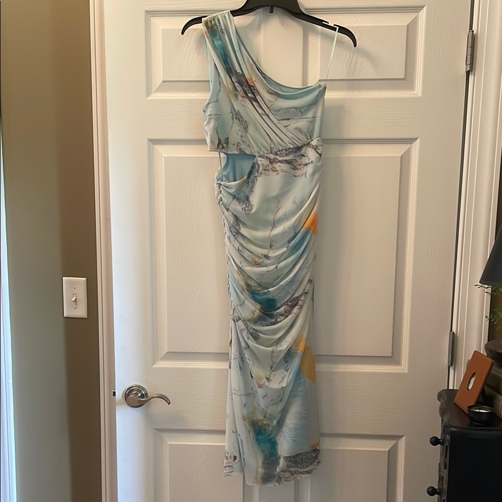 Zara One-Shoulder Dress